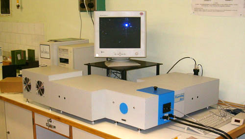 Jobin Yvon Fluorolog spectrofluorimeter